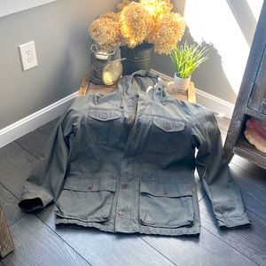 NWT H&M L.O.G.G. Army Green utility jacket